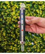 Iolite 7 Chakra Crystal Healing Massage Wand Reiki Healing Wand Stick 7.... - $915.99 MXN
