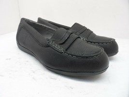 Rockport Work Women&#39;s Top Shore Steel Toe Casual Shoe RK600 Black Leather 10.5W - £50.45 GBP