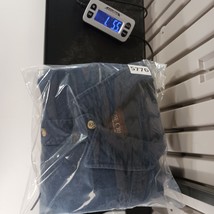 Moose Creek RN#116636 Men's M Faded Blue Cotton Heavyweight Long Sleeve Shirt image 9