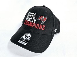 New! &#39;47 MVP Men&#39;s NFL Super Bowl LV (55) Champions Black Adjustable Hat - $9.99