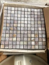 12x12 Tile Goldrush Gold Mosaic Natural Stone Backsplash BOX OF 5 - $74.25