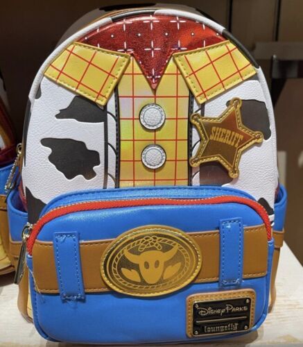 Disney Parks Toy Story Woody Loungefly Mini Backpack New - $129.99