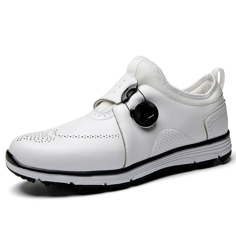 2024 New Golf Shoes Men  Shoes Waterproof  Anti-slip Women Training  Leather  Go - £247.05 GBP