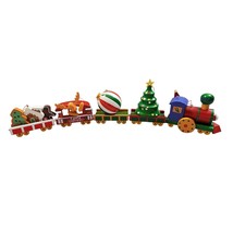 Vintage Avon Santa Express Christmas Tree Train Ornaments (x5) Original Boxes - $24.30