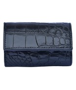Innovative Black Pearl Trifold Style Real Crocodile Leather Men Newly Ke... - £141.21 GBP