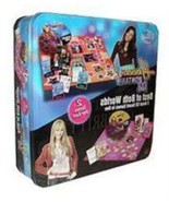 CD Board &amp; Pop Star Games Hannah Montana-lot of 2 Disney Best of Both Wo... - $6.44