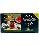Sadaf Special Blend Tea with Cardamom 100 Sachets Tea Bags 7 oz. - $24.99 CAD