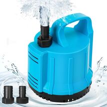Submersible Water Pump 120W 1189GPH Quiet Aquarium Pond Fountain Pump - $476.27 Submersible Water Pump 120W 1189GPH Quiet Aquarium Pond Fountain Pump - $476.27 MXN