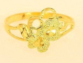 18k gold double heart ring from Thailand #34 - $315.59
