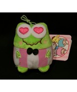Japan Sanrio Keroppi Potefuwa Mascot Plush Green Flog - 12cm Birthday - $50.20 CAD