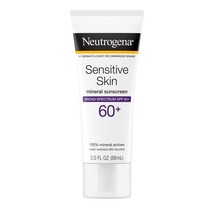 Neutrogena Sensitive Skin Mineral Sunscreen Lotion, SPF 60+, 3 fl oz.. - $59.39