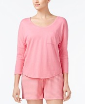 Nautica Womens Sleepwear Pocket Pajama Top Only,1-Piece,Size X-Small,Pink - £18.80 GBP