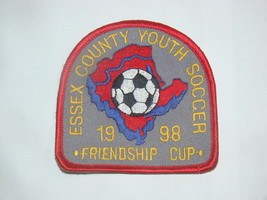 ESSEX COUNTY YOUTH SOCCER 1998 FRIENDSHIP CUP - Soccer Patch - £6.29 GBP