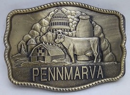 PENNMARVA Cow Milk Farm Capital Compliments Diversey Wyandotte Brass Bel... - £10.44 GBP