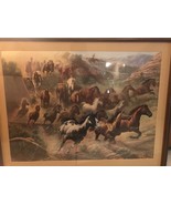 Chuck Dehann signed painting -Framed - $298.00