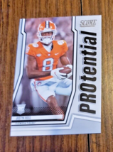 2022 Score Potential Justyn Ross RC Clemson Tigers #P-JR - £1.57 GBP