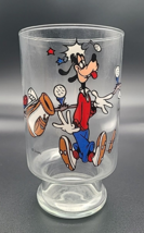 Vintage Disney Goofy Golfing Anchor Hocking Drinking Glass Vase 7” Tall ... - $17.50