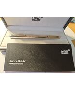 Montblanc M Series Magnetic Silver Metal Rollerball heavy Pen in box - €205,81 EUR