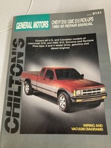 Chilton General Motors Chevy S10 GMC S25pickups 1982-93 Repair Manual - £16.48 GBP