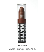 RK BY KISS  MATTE LIPSTICK DOLCE RK COLOR MATTE LIPSTICK RMLS40 - $2.95