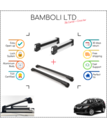 Bamboli 29.5&quot; Ski Carrier &amp; Black Cross Bar Set For Nissan Rogue Sport 14-&gt; - $217.08