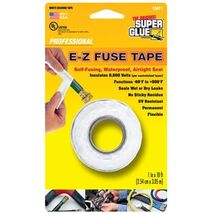 SUPER GLUE Corp/Pacer TECH 15411-12 White Silicone Tape, 1&quot; x 10&#39; - $28.42 CAD
