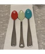 80 the First Years Stainless Steel Baby Spoons Rubber Tip X2 &amp; 1 Munchki... - $24.57 CAD