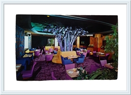 The Purple Tree Lounge Manger Hamilton Hotel Washington DC 1960s Unused Postcard - £4.71 GBP