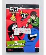 Vintage Cartoon Network CN Valentines Day Cards Ben 10 Powerpuff Fosters... - $22.33 CAD