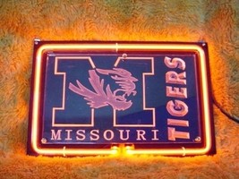 University Of Missouri Tiger Neon Sign 12&quot;x8&quot; - £54.25 GBP