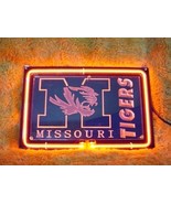 University Of Missouri Tiger Neon Sign 12&quot;x8&quot; - £54.99 GBP
