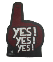2012 WWE Daniel Bryan Danielson Foam Finger Yes! Movement Mint Hand Wcw Nwo NWA - £7.98 GBP