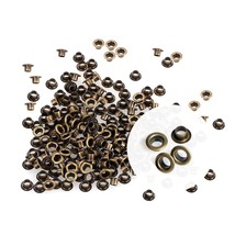 1/8 Inch Id Grommets Eyelets 3Mm Hole Self Backing Eyelet For Bead Cores, Clothe - £17.52 GBP