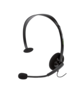 Microsoft Xbox 360 Wired Chat Headset for Gaming 2.5mm Plug Boom Mic 1 Ear - £8.31 GBP