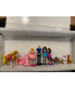 Barbie Plastic PVC Figures *Pre-Owned/No Package* mmm1 - $11.99