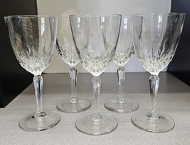 Diamant by Cristal D&#39;Argues Durand 8 Oz. Wine Glasses Set of 5 - $26.18