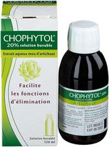 Chophytol 20% - Drinkable Solution - to Promote Liver &amp; Kidney Function ... - £27.51 GBP