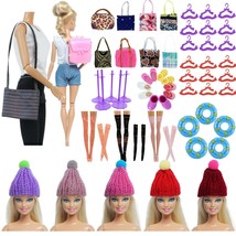 5 Pack Doll Accessories For Barbie Doll Hangers Shoes  Doll Stockings Kids Toys - £6.89 GBP+