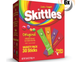 6x Packs Skittles Variety Original Drink Mix Singles | 30 Sticks Each | ... - $41.65