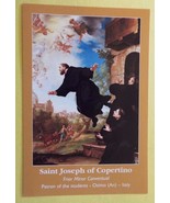Saint Joseph of Cupertino (Patron of Students) Prayer Card, New from Italy - £2.36 GBP