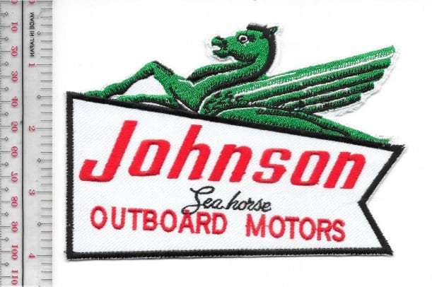 Johnson Outboards USA Sea Horse Corporate Logo Dealer &amp; Employee Patch b - $9.99