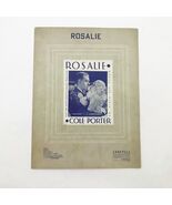 Sheet Music Rosalie Cole Porter Nelson Eddy Eleanor Powell 1937 Vintage - $234.02 MXN