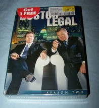 Factory Sealed Season Two-Boston Legal TV Series-7 Disc Set w/27 Episodes - £10.73 GBP