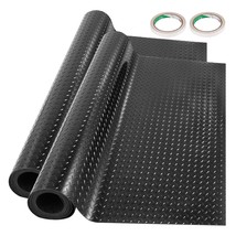 VEVOR Garage Floor Mats 2 Rolls 17 x 3.6 Ft Garage Mat 2.5mm Thickness B... - £166.95 GBP