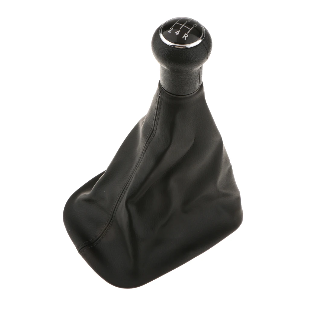 Auto PU Leather Shift Knob Gear Lever Sleeve for Volkswagen Passat B5 - £15.59 GBP
