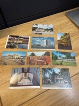 Lot of 9 Vtg Eisenhower Center MGM Grand Pilgrims New Orleans Postcards KG JD - £9.74 GBP