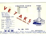 Dawson Creek British Columbia QSL Card 1958 - $8.91
