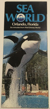 Vintage Sea World Brochure Orlando Florida QBR4 - £13.92 GBP