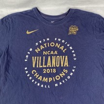 Nike Villanova Wildcats NCAA Basketball Official Champions 2018 T-Shirt ... - $15.88