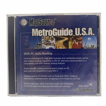 GARMIN MapSource MetroGuide USA v4.02 2-Disc Set - $8.16